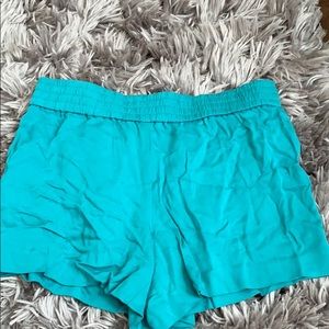 Teal shorts
